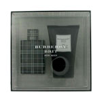 Burberry Brit by Burberrys - Gift Set -- 1.7 oz Eau De Toilette Spray + 3.3 oz Body Cleansing Gel for men.