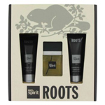 Roots Spirit by Coty - Gift Set -- 1.7 oz Eau De Toilette Spray + 3.4 oz After Shave Balm + 3.4 oz Body Wash for men
