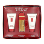 RED DOOR by Elizabeth Arden - Gift Set -- 1.7 oz Eau De Toilette Spray + 3.3 oz Body Lotion + 3.3 oz Shower Gel
